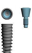 Picture of 3.5mm Implant - 3.5/4.0 Platform (BlueSkyBio.com)